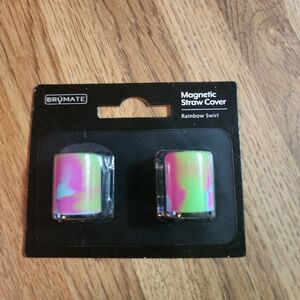 Brumate Rainbow Swirl Strawtoppers